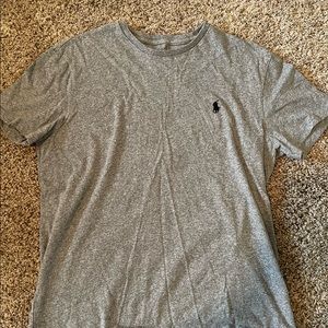 Grey polo Ralph Lauren tee shirt